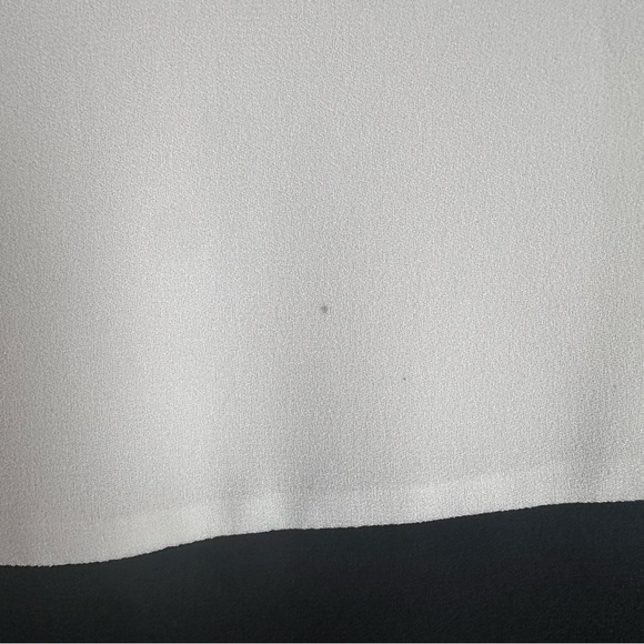 BCBGMaxAzria Black and White Swing Dress with Pockets Size Large - Picture 7 of 7